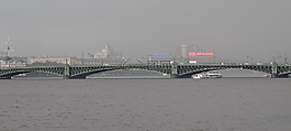 橋,河,雨