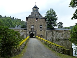 crottorf,城堡,庭院的城堡