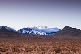 山,景觀,高峰