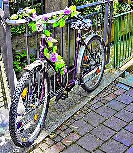 自行車,奧格斯堡,裝飾