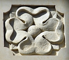 三葉草,飾品,石