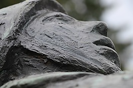 頭,雕像,士兵