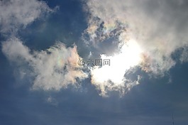 天空,盖的天空,云