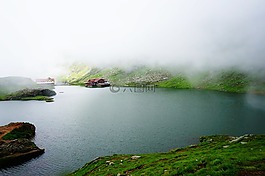 羅馬尼亞,霧,balea