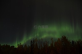 北極光,極光,天空