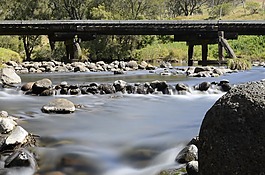 水流動(dòng),河,景觀