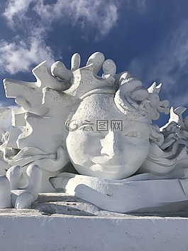 哈爾濱,太陽城,冰雕