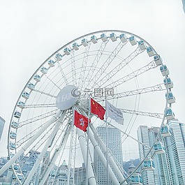 香港,摩天輪,大陸