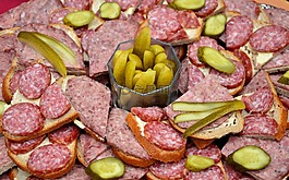 香肠,三明治,wurstplatte