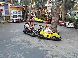 車,卡丁車,兒童