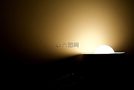 黑暗,房間,墻