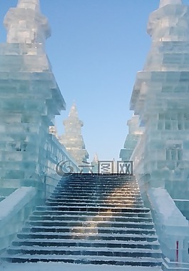 冰雕,冬天,旅行