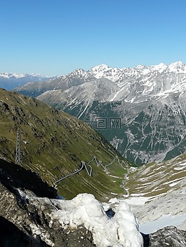 高山,山,山景觀