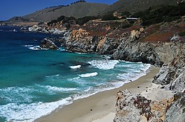 岸,海洋,夏天