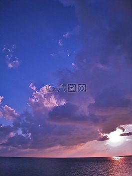 晚上,動(dòng)態(tài),海