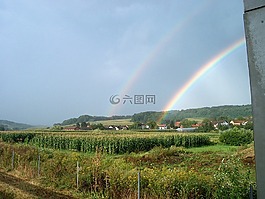 彩虹,性質(zhì),天空