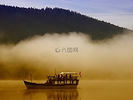 引導(dǎo),渡輪,黑色的森林