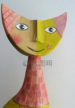 藝術作品,圖像,貓咪