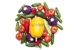 蔬菜,紅色,綠色