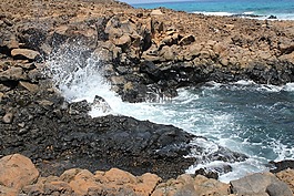 波,巖,海洋
