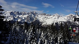 意大利,andalo,冬季