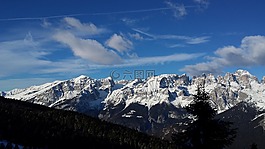 意大利,山,阿爾卑斯山