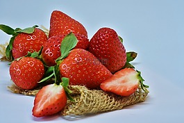 草莓,水果,食品