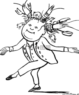 愛德華李爾,素描,釀酒