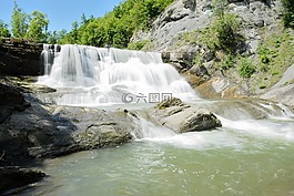 hristovski瀑布,景观,美丽