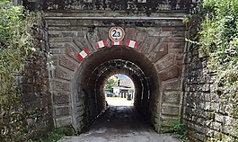 隧道,酒坊谷鐵路,鐵路