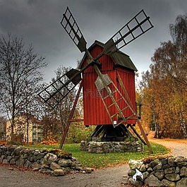 hassleholm,瑞典,風車