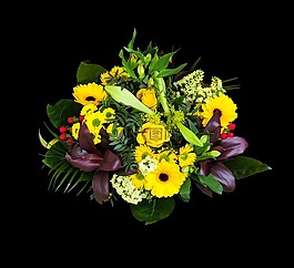 鮮花,花束,生日花束