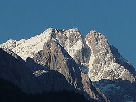 zugspitze,高山,山