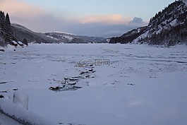 湖,冰,凍結(jié)