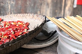 农家,筷子,文化
