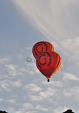 熱氣球,空氣