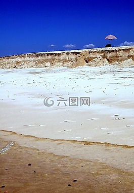 沙丘,海洋,海
