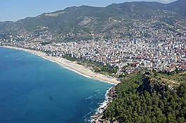 阿拉尼亞,土耳其,全景