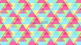 模式,明亮,三角形