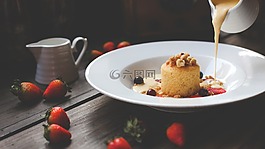 甜點,食品,表