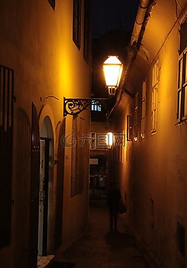 夜,建設,墻