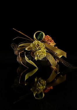 鮮花,膠帶,羅莎