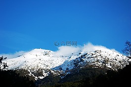 matagalls,山,雪