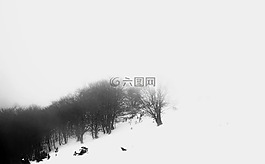 matagalls,山,雪