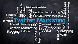 twitter,社交媒體,粉筆黑板