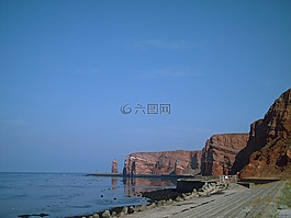 格蘭,島,巖