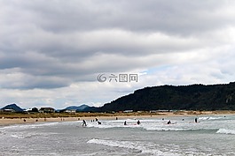 沖浪,學(xué)習(xí),新西蘭