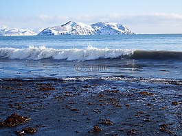海洋,海,海灘