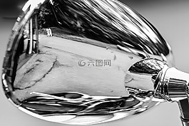 鏡像,摩托車,自行車