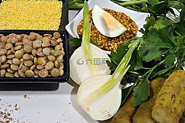 饮食,绿色,扁豆